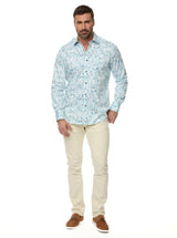 BARRAZA LONG SLEEVE BUTTON DOWN SHIRT TALL