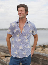 PRIMROSE SHORT SLEEVE BUTTON DOWN SHIRT