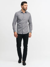 SPUN OUT LONG SLEEVE BUTTON DOWN SHIRT BIG