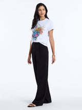 TROPICAL BOUQUET SHORT SLEEVE T-SHIRT