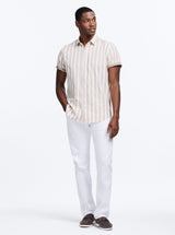 PRESTON SHORT SLEEVE BUTTON DOWN SHIRT