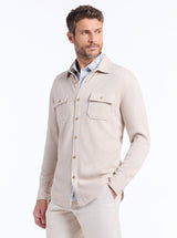 EASTLING KNIT SHIRT JACKET