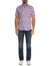 TAILORED FIT MANZO SHORT SLEEVE SHIRT