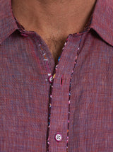 GILLS SHORT SLEEVE SHIRT - Red