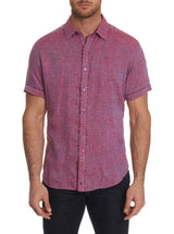 GILLS SHORT SLEEVE SHIRT - Red