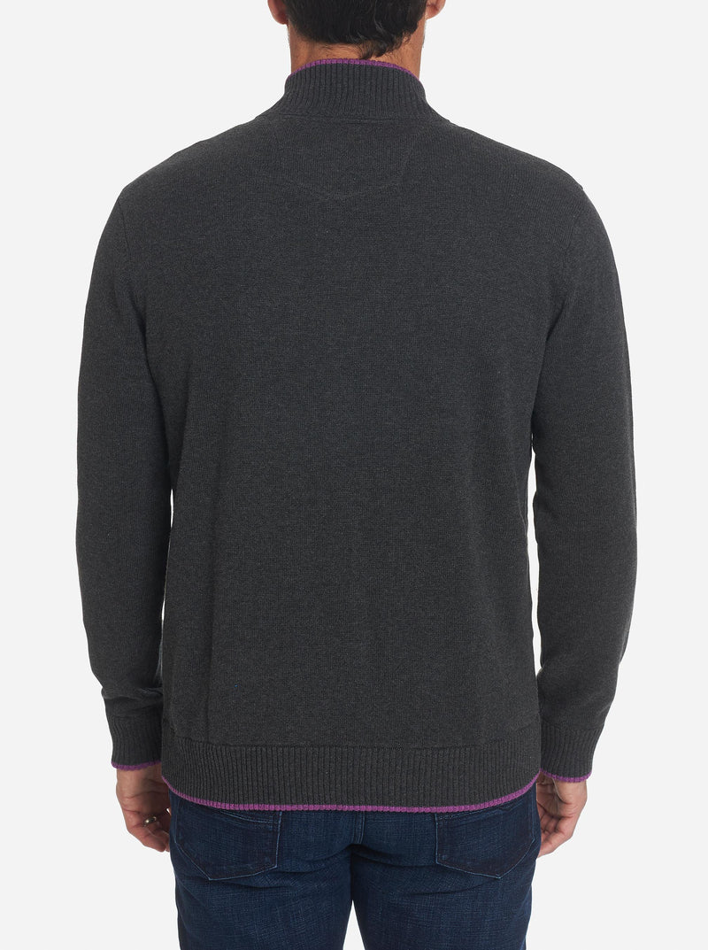 SELLECK 1/4 ZIP SWEATER