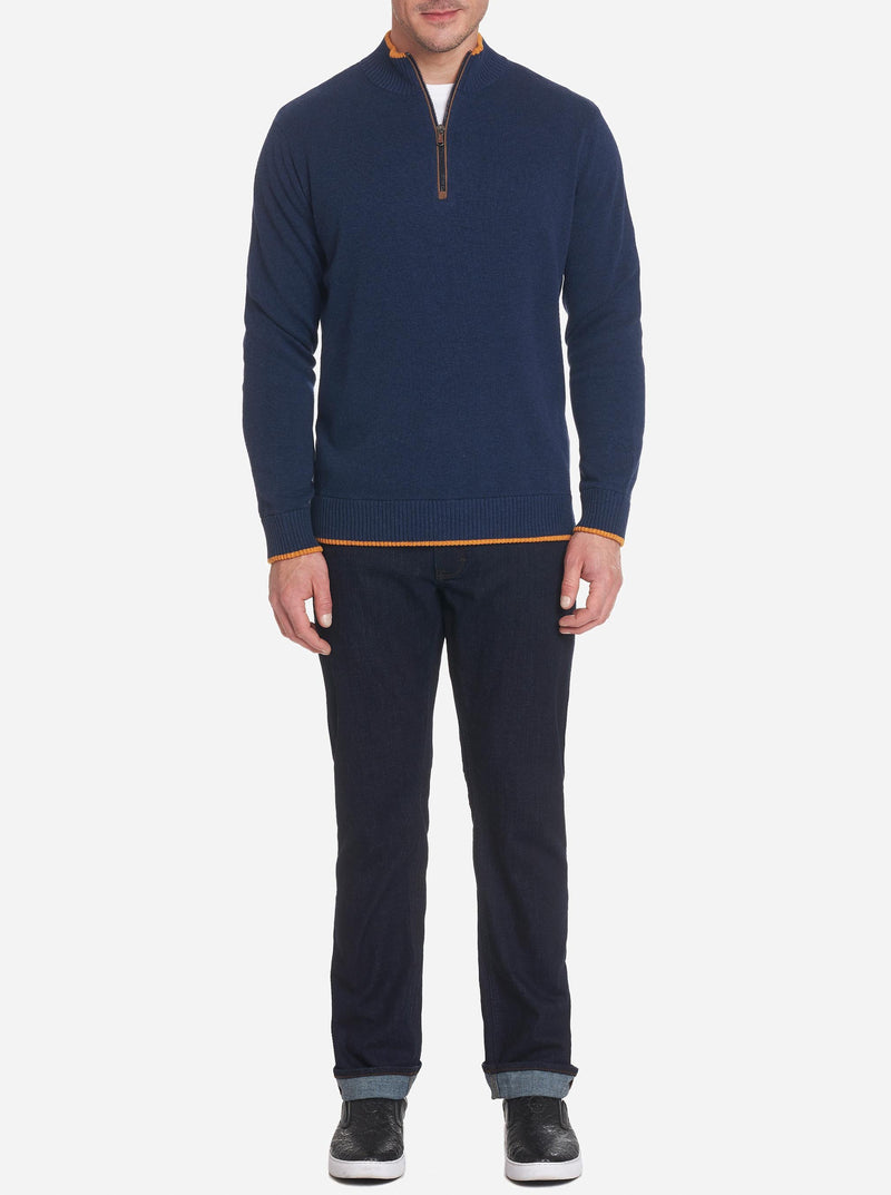 SELLECK 1/4 ZIP SWEATER