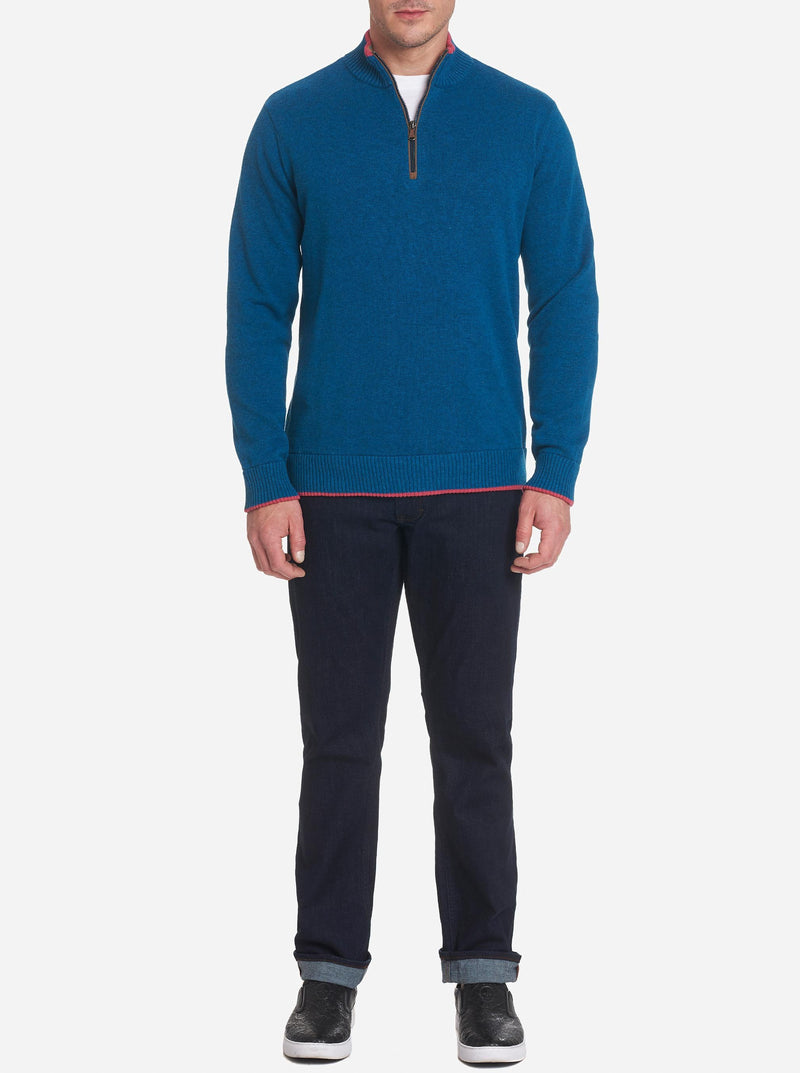 SELLECK 1/4 ZIP SWEATER