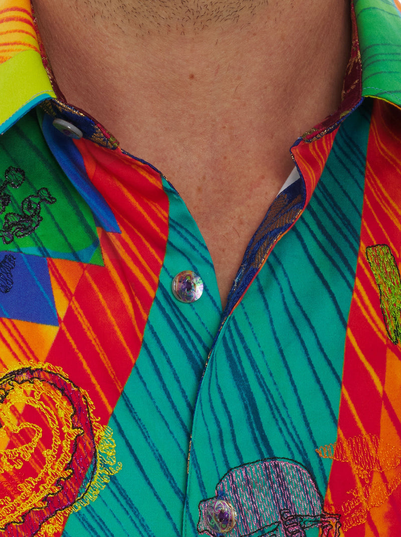 LIMITED EDITION CALI SUNSET SILK SPORT SHIRT