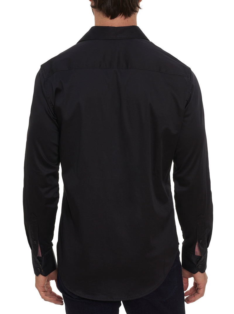 TWISTS EMBROIDERED SPORT SHIRT