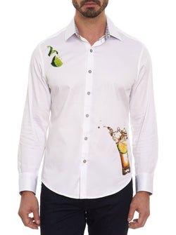 TEQUILA EMBROIDERED SPORT SHIRT