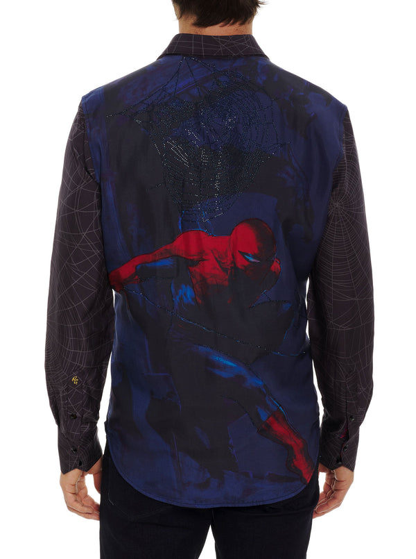 LIMITED EDITION WALL CRAWLER SILK SPORT SHIRT TALL