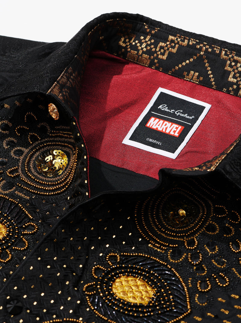 LIMITED EDITION WAKANDA SILK SPORT SHIRT