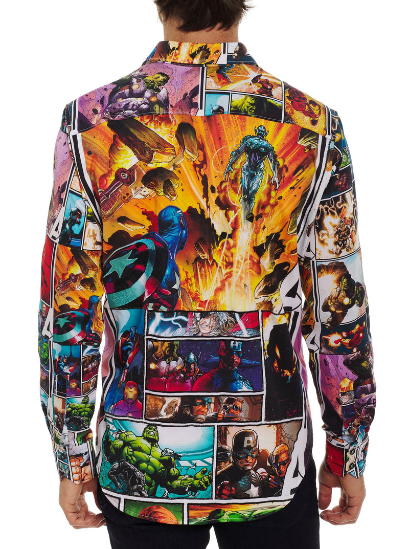 AVENGERS UNITE SPORT SHIRT BIG