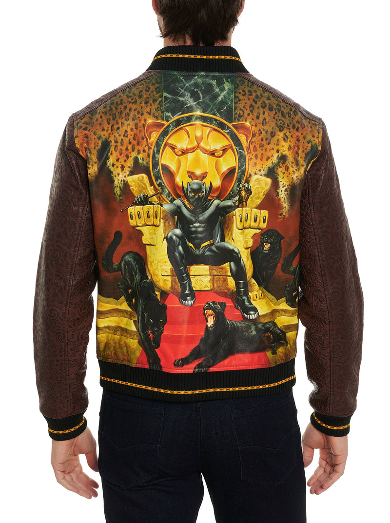 PANTHER THRONE LEATHER JACKET