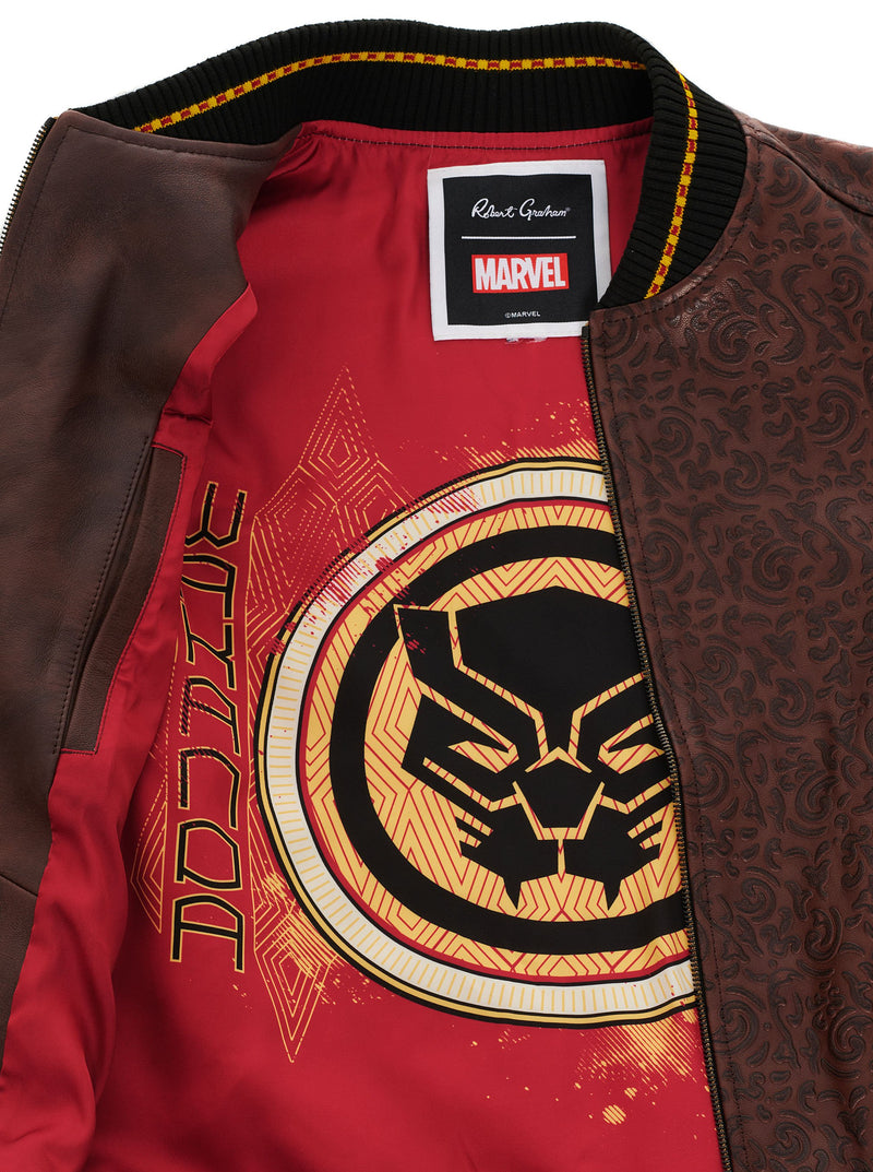 PANTHER THRONE LEATHER JACKET