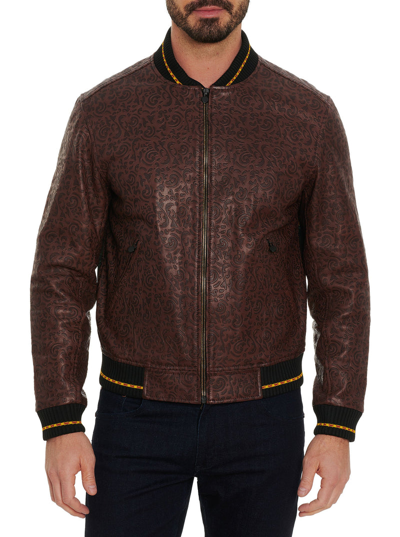 PANTHER THRONE LEATHER JACKET