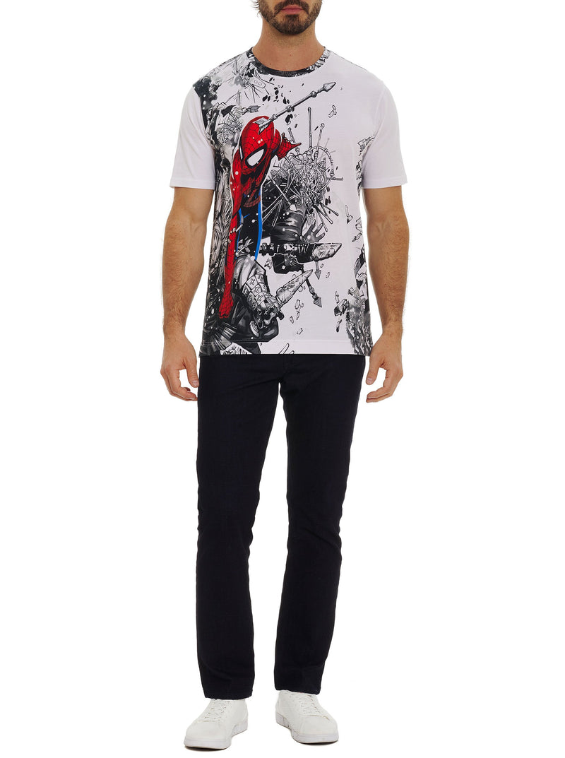 SPIDEY BATTLE T-SHIRT TALL