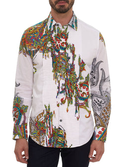 STARDUST EMBROIDERED SPORT SHIRT