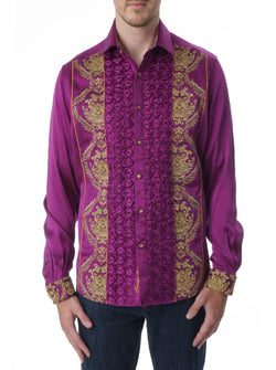 LIMITED EDITION PURPLE REIGN SILK SPORT SHIRT