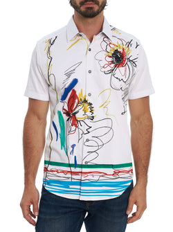 WIPE OUT EMBROIDERED SHORT SLEEVE SHIRT