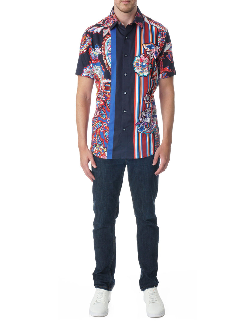 OTIS EMBROIDERED SHORT SLEEVE SHIRT