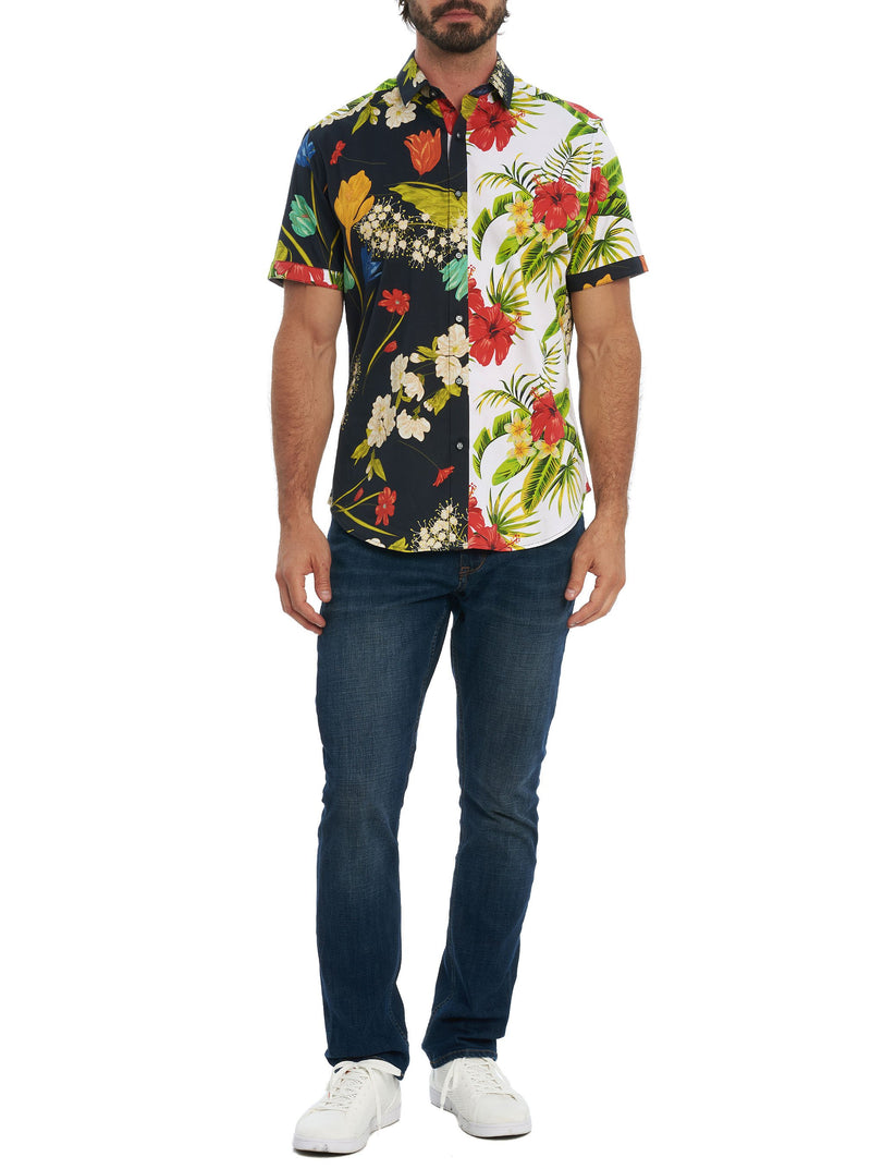 TWO FACED SHORT SLEEVE SHIRT