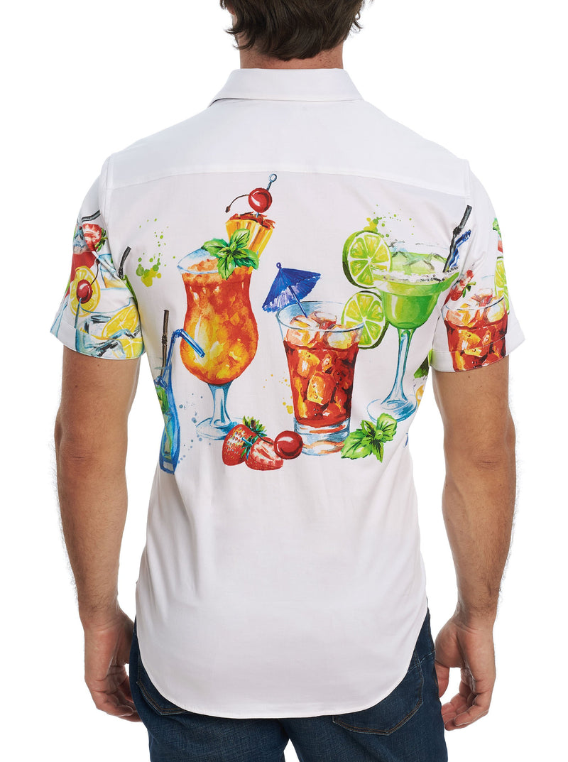 COCKTAIL PARTY SHORT SLEEVE SHIRT