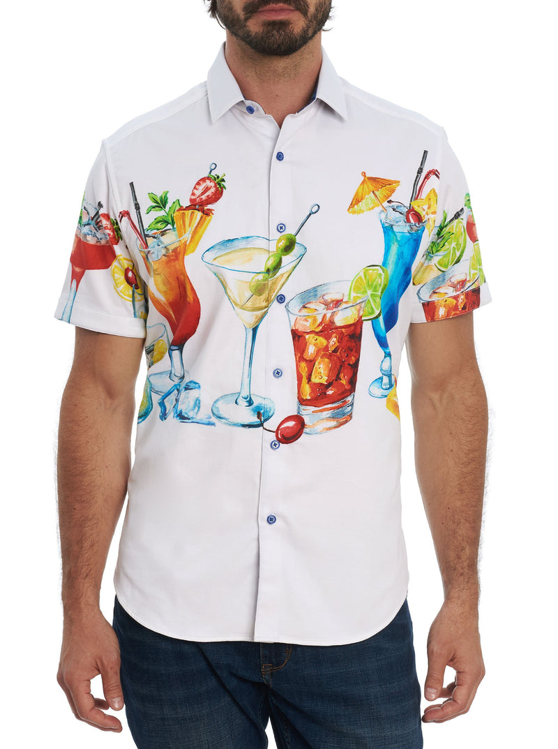 COCKTAIL PARTY SHORT SLEEVE SHIRT