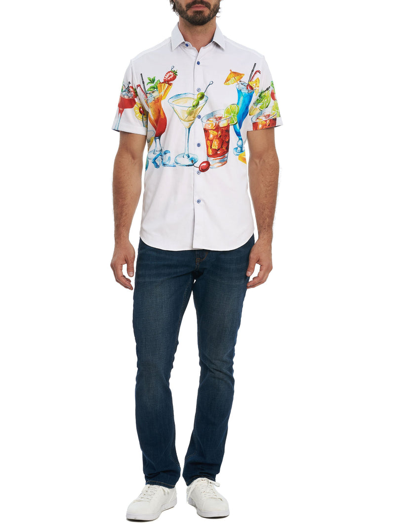 COCKTAIL PARTY SHORT SLEEVE SHIRT