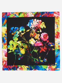 POLYCHROMATIC SILK SCARF