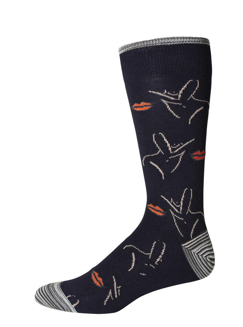 HOLLYWOOD SOCKS - Navy