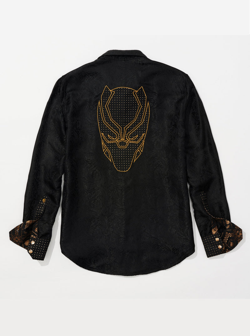 LIMITED EDITION WAKANDA SILK SPORT SHIRT