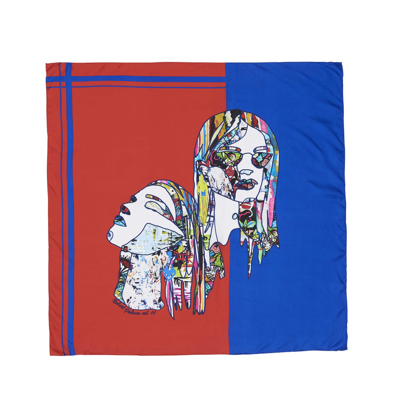 THE ARTIST SILK SCARF